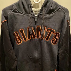 San Francisco Giants MLB Stitches Zip Hoodie Sweatshirt Jacket Men’s Small